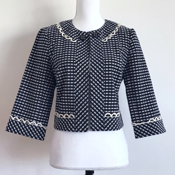 Trina Turk Jackets & Blazers - Trina Turk | Mickey Cropped Jacket Blazer
